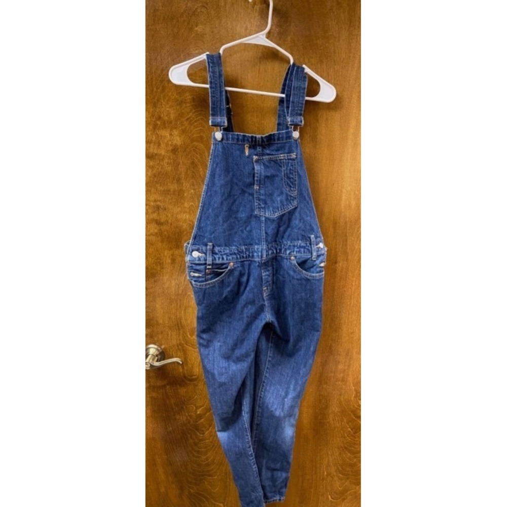 Levis | Womens Heritage Bib Denim Overalls 100% Cotton Cowgirl |‎ Size M